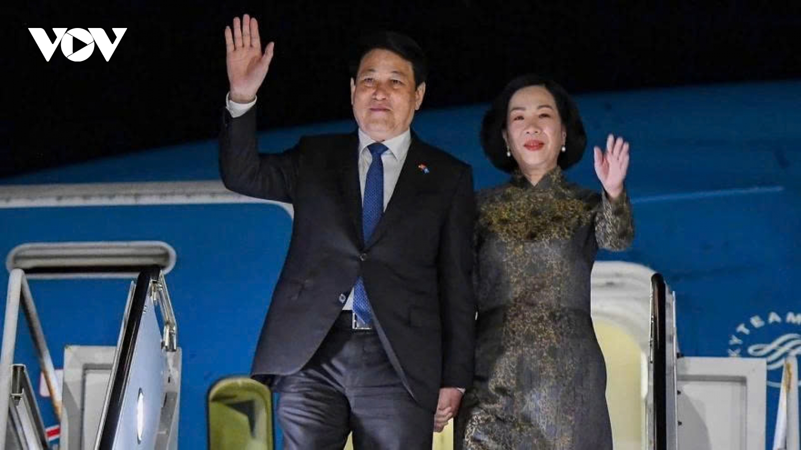 President Luong Cuong arrives in New York for UNGA-80